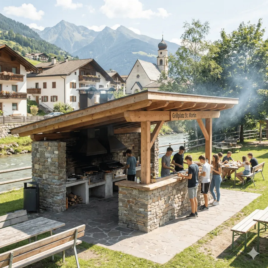 Area barbecue